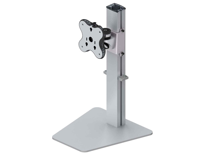 EEFH-200 Height Adjuster with extended range for monitor positioning