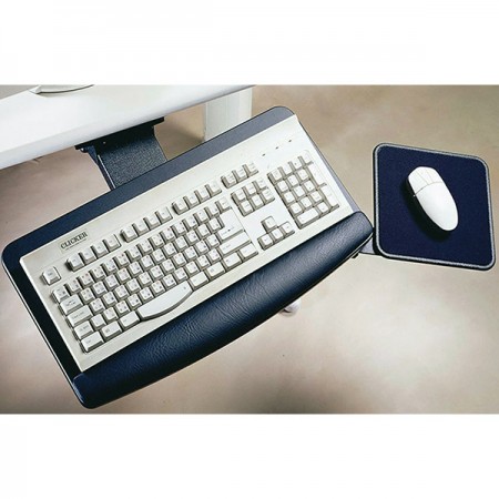 EEKT-821 ErgoTray Keyboard Tray (non-knob mechanism) - with Square Mouse Tray