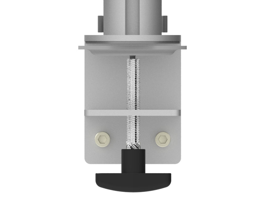 EENA-202D/302D Dragonfly Series Dual Monitor Arms - Clamp or Grommet Mount