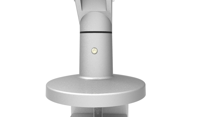 EENA-202DK/302DK Dragonfly Series Dual Monitor Arms - Clamp or Grommet Mount with 180° Stop Mechanism