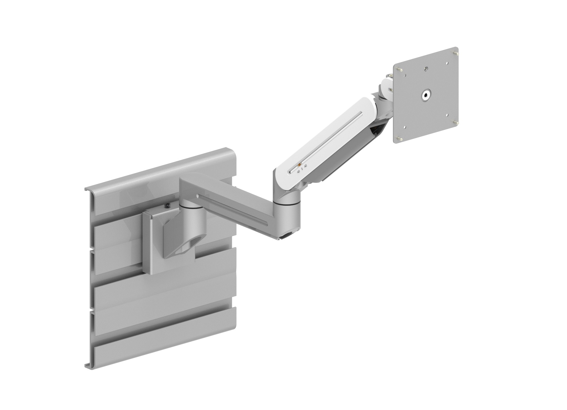 EENA-402 Dragonfly Series Single Monitor Arm - Slat Wall Mount