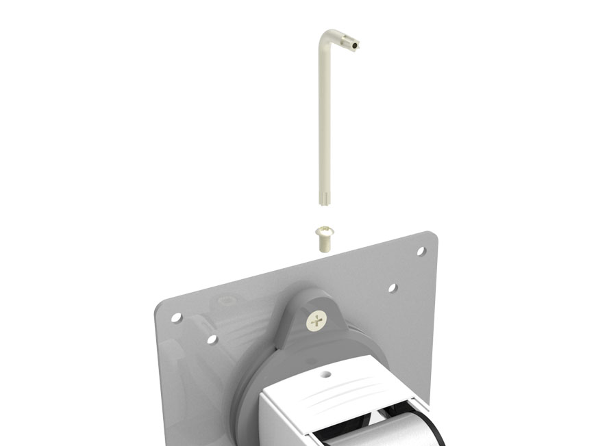 EENA-7036C/7036G Dragonfly Series Six Monitor Arms with clamp or grommet mount for light duty six-screen configurations